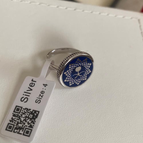 طقم قلم وساعة وخاتم فضة