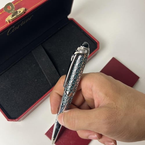 طقم ساعة كاسيو وقلم كارتير