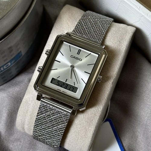 ساعة كاسيو رقمية انالوغ رجالي