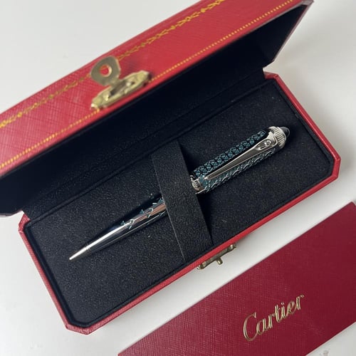 طقم ساعة كاسيو وقلم كارتير