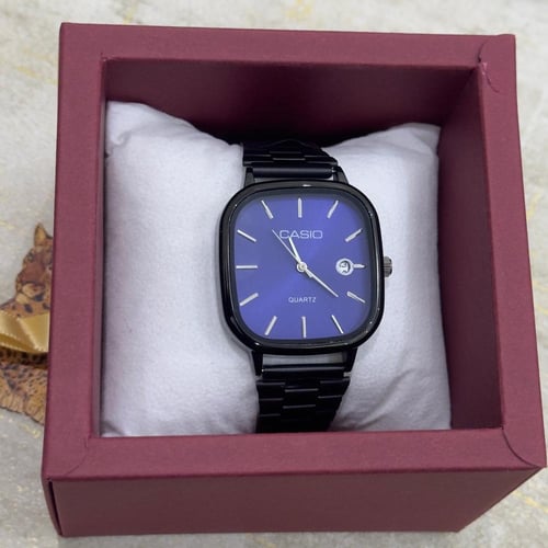 ساعة كاسيو الرجالية اسود