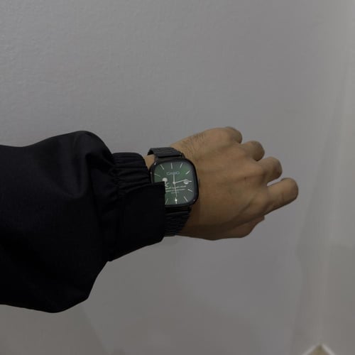 ساعة كاسيو الرجالية اسود