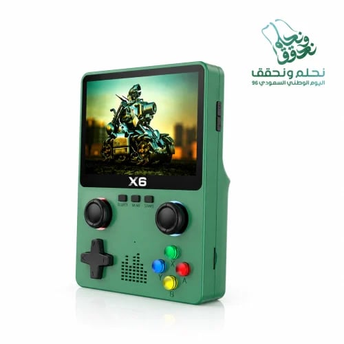جهاز العاب x6 المحمول جيم كونسل 10000 لعبة