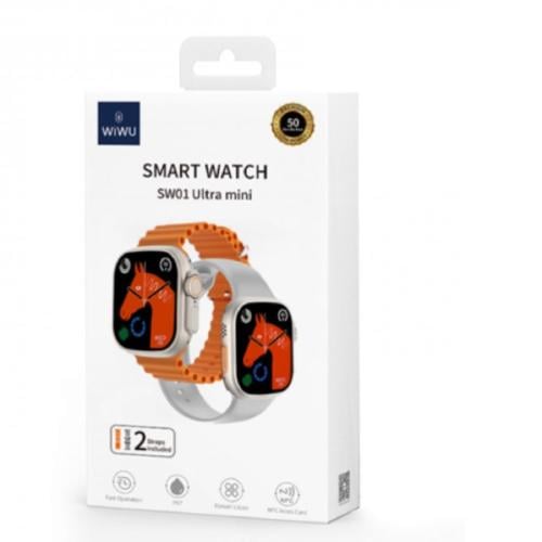 ساعة WiWU SW01 الذكية الرياضية – مقاومة للماء + حز...