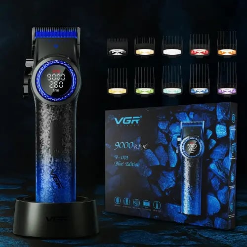 ماكينة حلاقة شعر VGR احترافية لاسلكية V-001