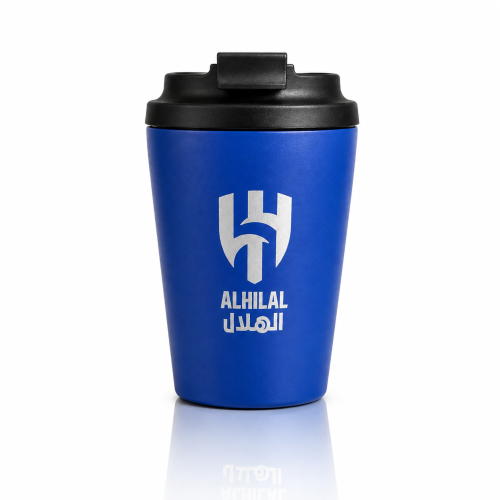 كوب حراري نادي الهلال مق حافظ للمشروب