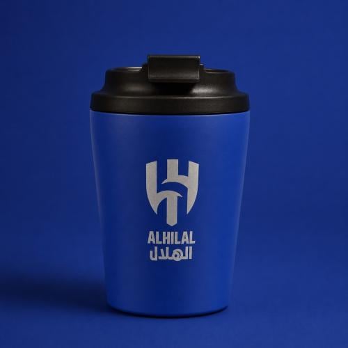 كوب حراري نادي الهلال مق حافظ للمشروب