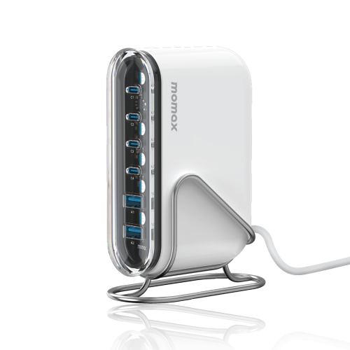 شاحن مكتبي موماكس بـ 6 منافذ MOMAX 120w