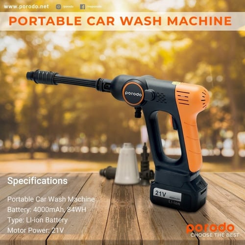 مضخة ماء لاسلكية Porodo 4000mAh