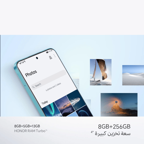 هونر - 90 Lite، سعة 256 جيجا، رام 8، متعدد الالوان