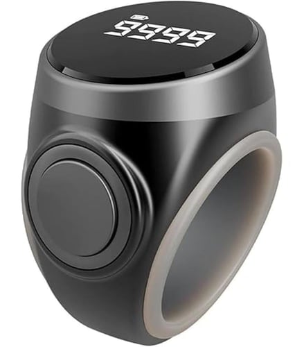 خاتم التسبيح الذكي 3مقاسات في علبه وحده - | شاشة O...