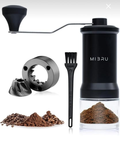 مجموعة تحضير القهوة V60 بكج من 9 قطع بالتقطير