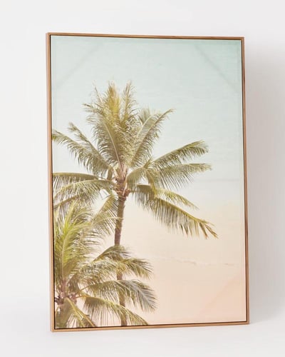 لوحة النخلة مؤطرة