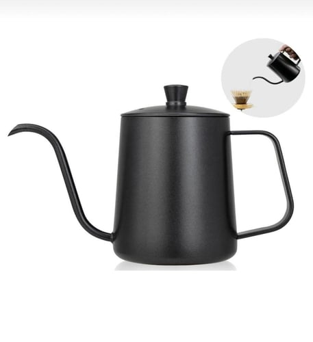 مجموعة تحضير القهوة V60 بكج من 9 قطع بالتقطير