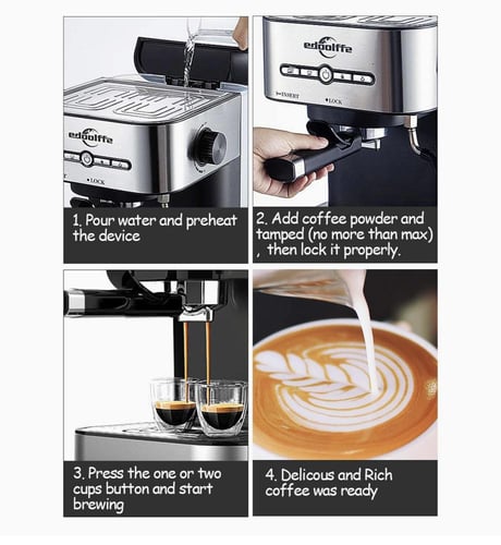 ماكينة القهوة والاسبريسو من ادولف