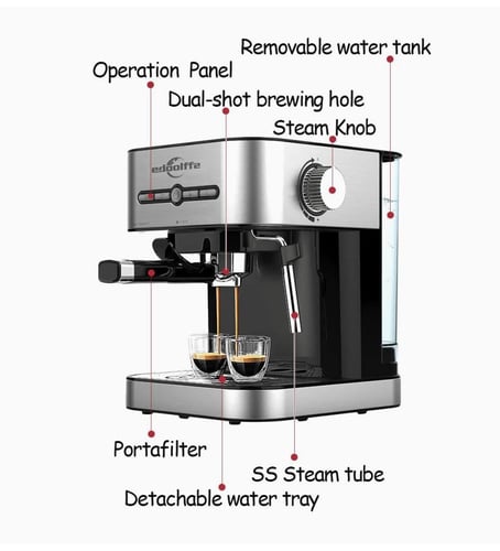 ماكينة القهوة والاسبريسو من ادولف