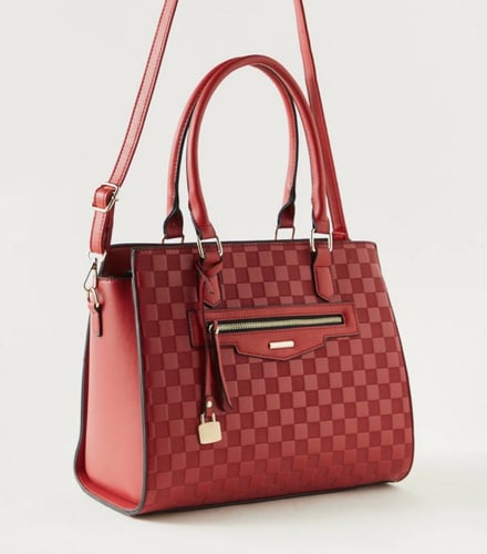 طقم شنط نسائية حمراء