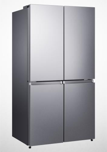 ثلاجه هايسنس 4 أبواب RQ72W2NR-SILVER