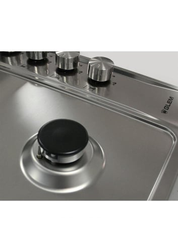 موقد جليم غاز 60سم 1كهرباء+3غازGTL647IX