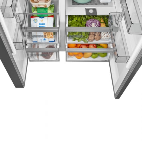 ثلاجه ميديا SILVER دولابى MDRS791MYU46D