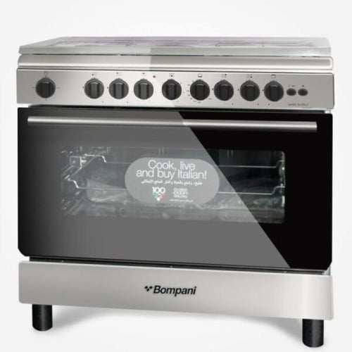 فرن بومباني غاز +كهرباء ESSENTIAL90GG42IX