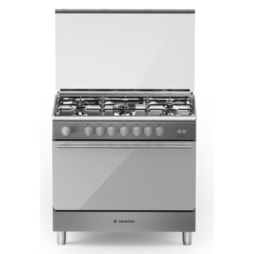 فرن ارستون 5 عيون غاز BAM951EGSS- STEEL