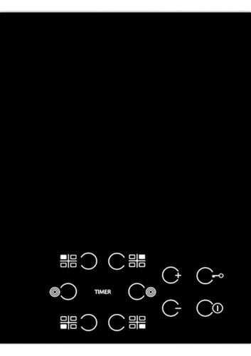 موقد ويرلبول 75 سم AKT8360LX