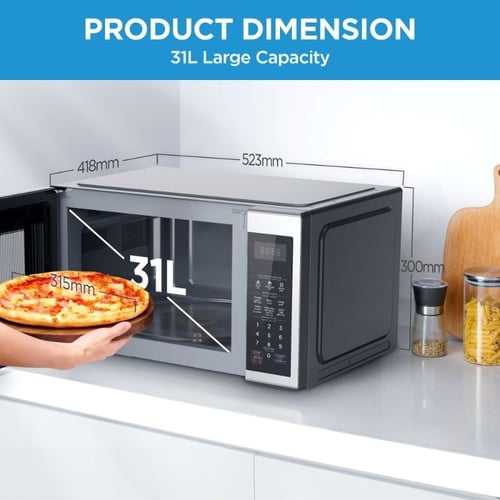 ميكروويف ميديا EG131BS-SILVER