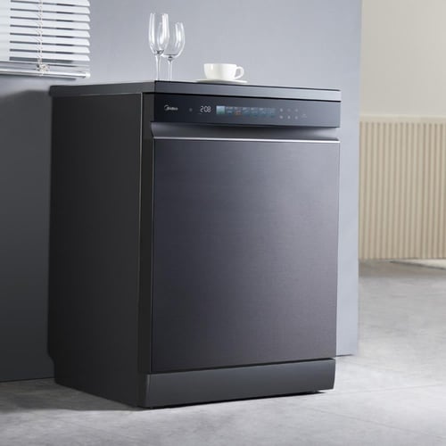 غساله صحون ميديا WQP15WU76-BLACK