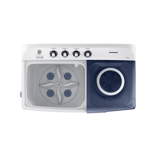 غساله سامسونج حوضين 12 كيلو WT12J4230MBYL