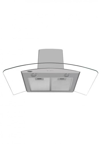 شفاط ترست 90 سم ستيلHEE92