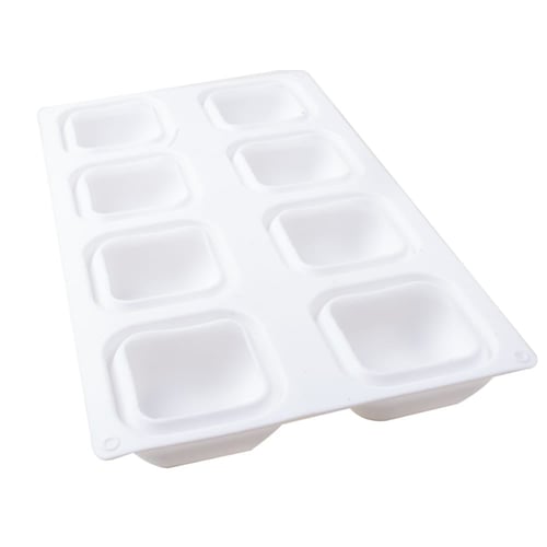 قالب سيليكون مربع - 8 اقسام