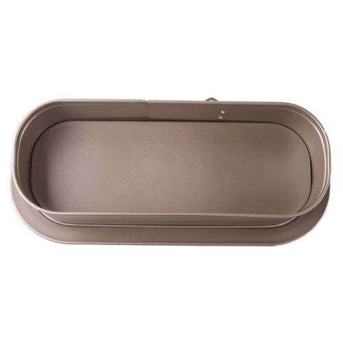 قالب كيك مستطيل بقاعدة متحركة - عدة الوان