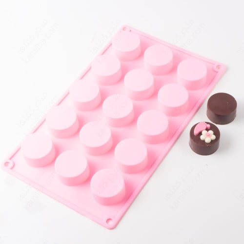 قالب سيليكون دائري - 15 قسم