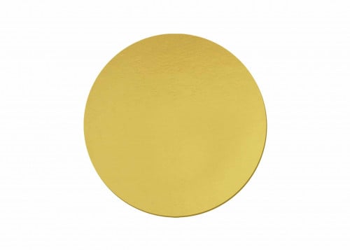 مجموعة - 8 - قاعدة كيك ذهبي - 26 سم