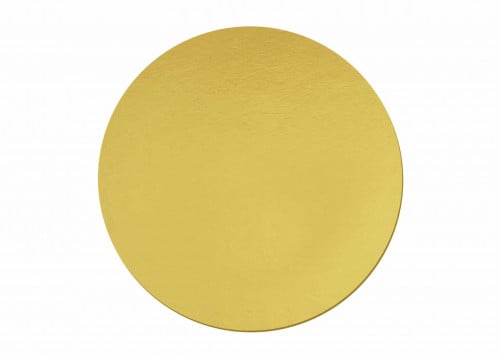 مجموعة - 7 - قاعدة كيك ذهبي - 28 سم