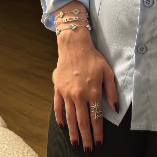 تنسيق العيد كلاسيك فضي