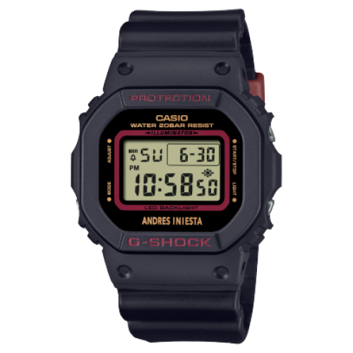 اصدار خاص للاعب اندريس انييستا DW-5600AI-1