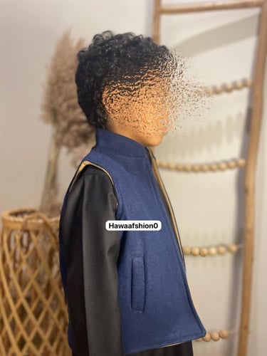 سديري الجوخ الفاخر -وجهين ( جملي &كحلي )