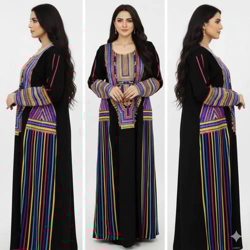 جلابية "نجد" التراثية - تطريز ملكي