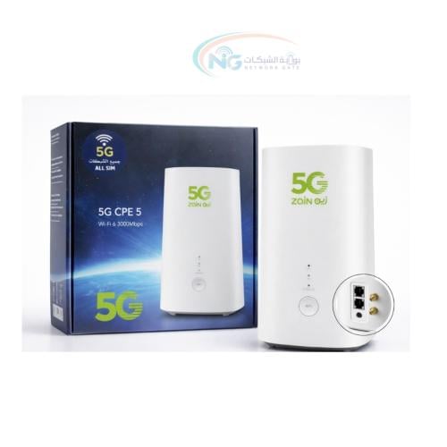 راوتر H155-381 CPE 5 يدعم جميع الشبكات - معدل للان...