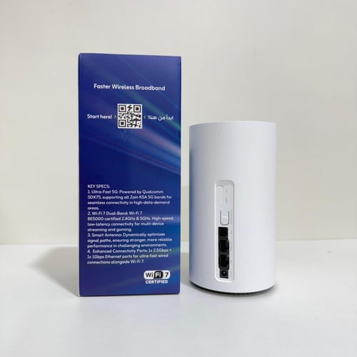 راوتر الجيل الخامس Wi-Fi 7 بمعالج Qualcomm SDX75-...