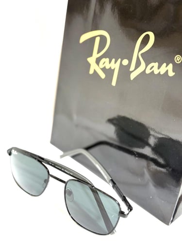 نظارة رجالية Ray-Ban – كلاسيكية خالدة بإطار وذراع...