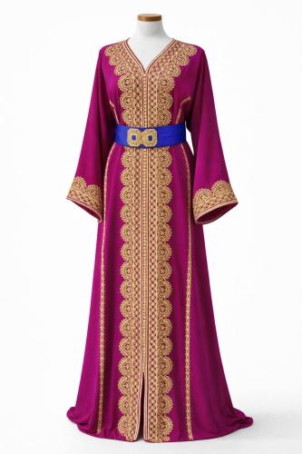 قفطان مغربي شك ذهبي