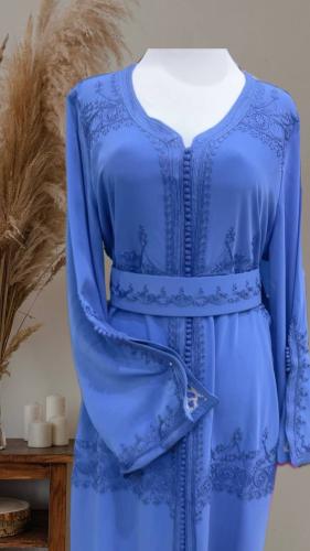 قفطان مغربي مطرز