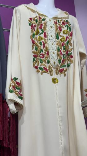 جلابية مغربية شك يدوي