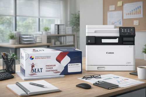 حبر MAT TONER CANON CRG069 ارجواني/MAGENTA