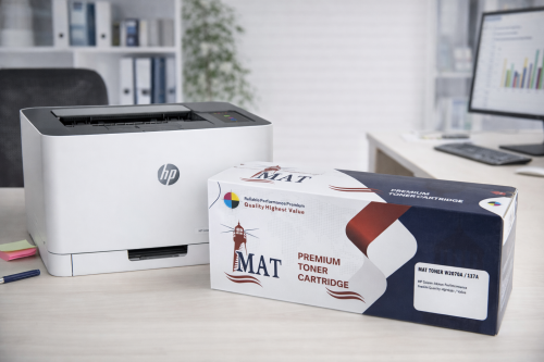 حبر MAT TONER W2070A/117A اسود/BLACK