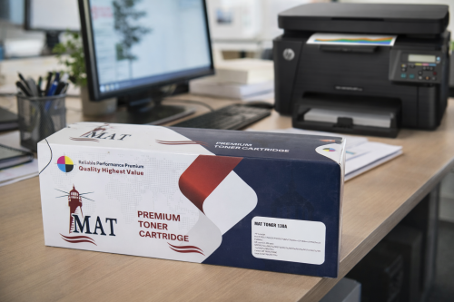 حبر MAT TONER 130A/126A/CE310A اسود/BLACK