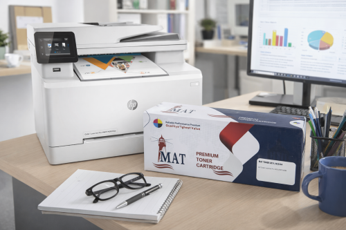حبر MAT TONER 207A/W2212A اصفر/YELLOW